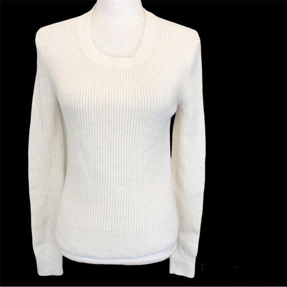 Equipment Cable Knit Sweater Womens Small Pullover Thick Knit Solid Classic - Picture 1 of 4